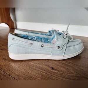 Sperry Blue Slip On Shoe